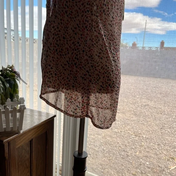 Kiera Gauzy Button Down Blouse - Picture 6 of 6